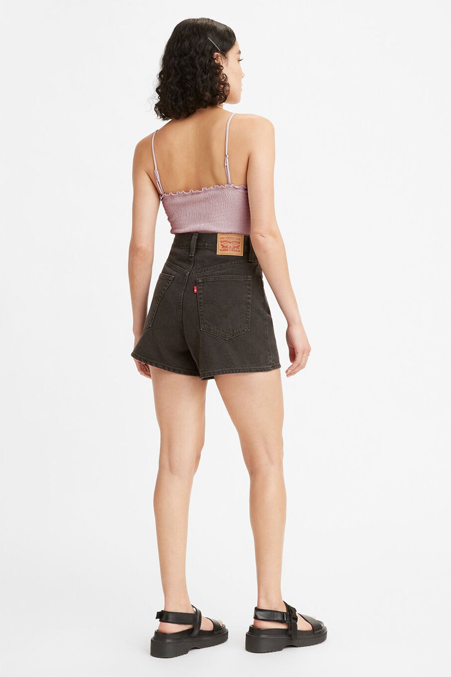 Levi's High Waisted Mom Short