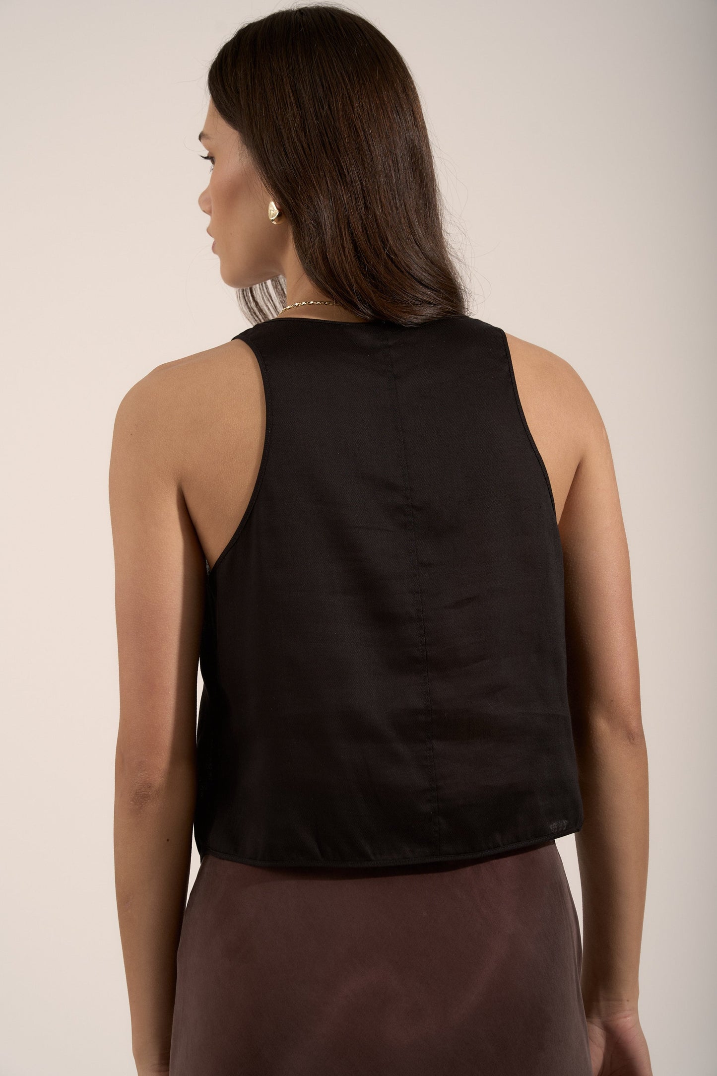 Tia Sheer Vest Top