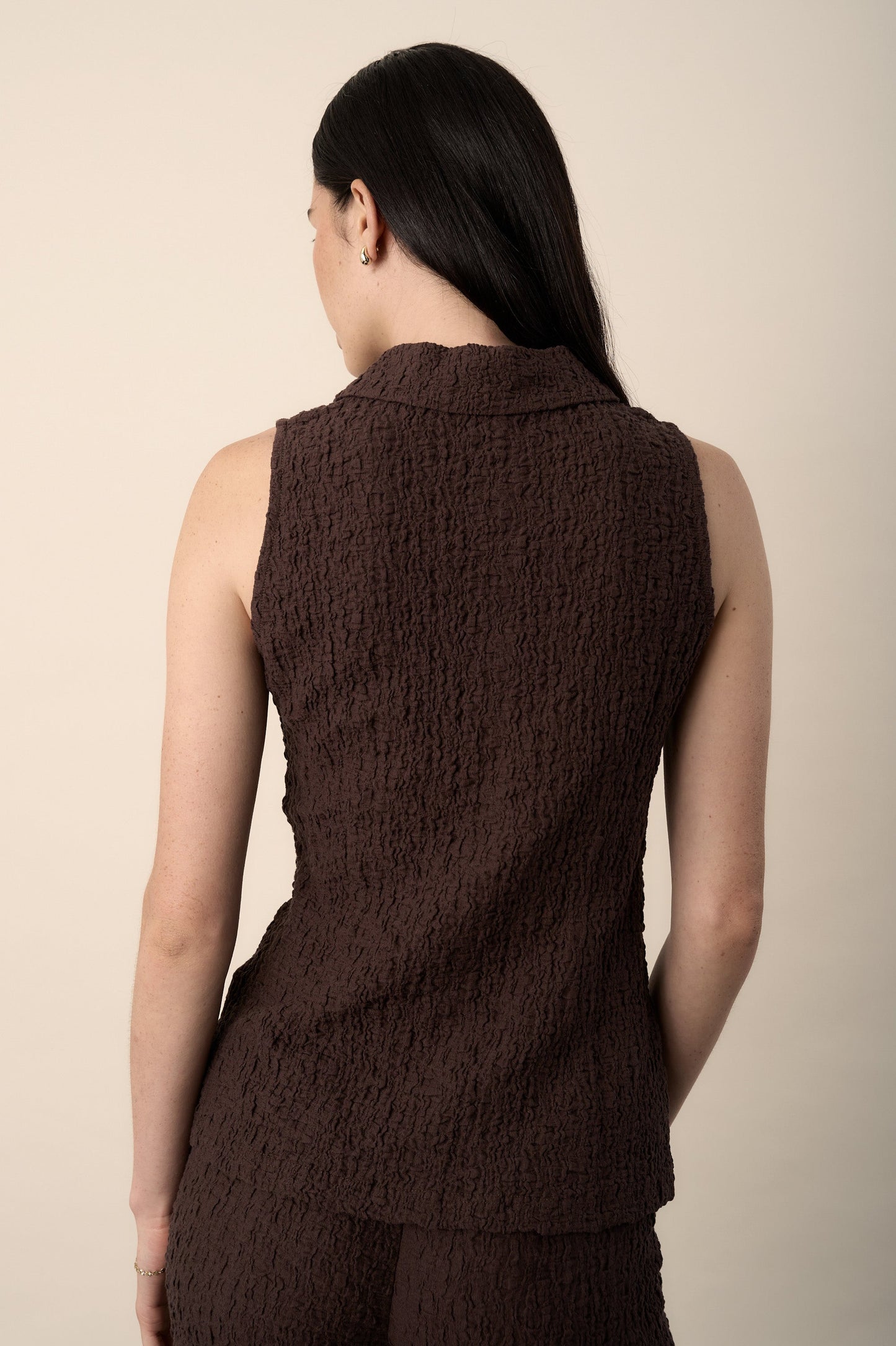 Elementary Textured Vest