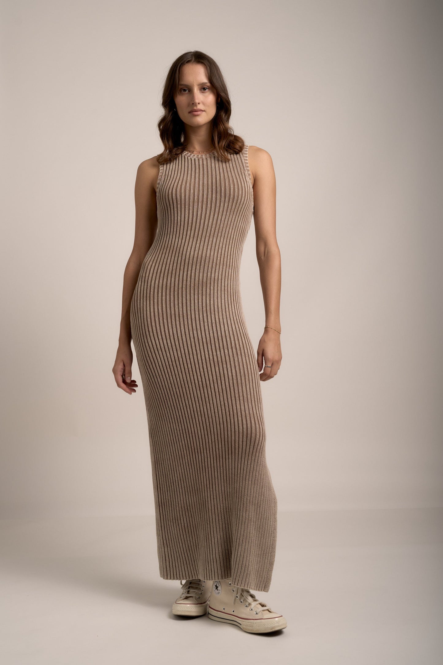 Elementary Rib Knit Dress