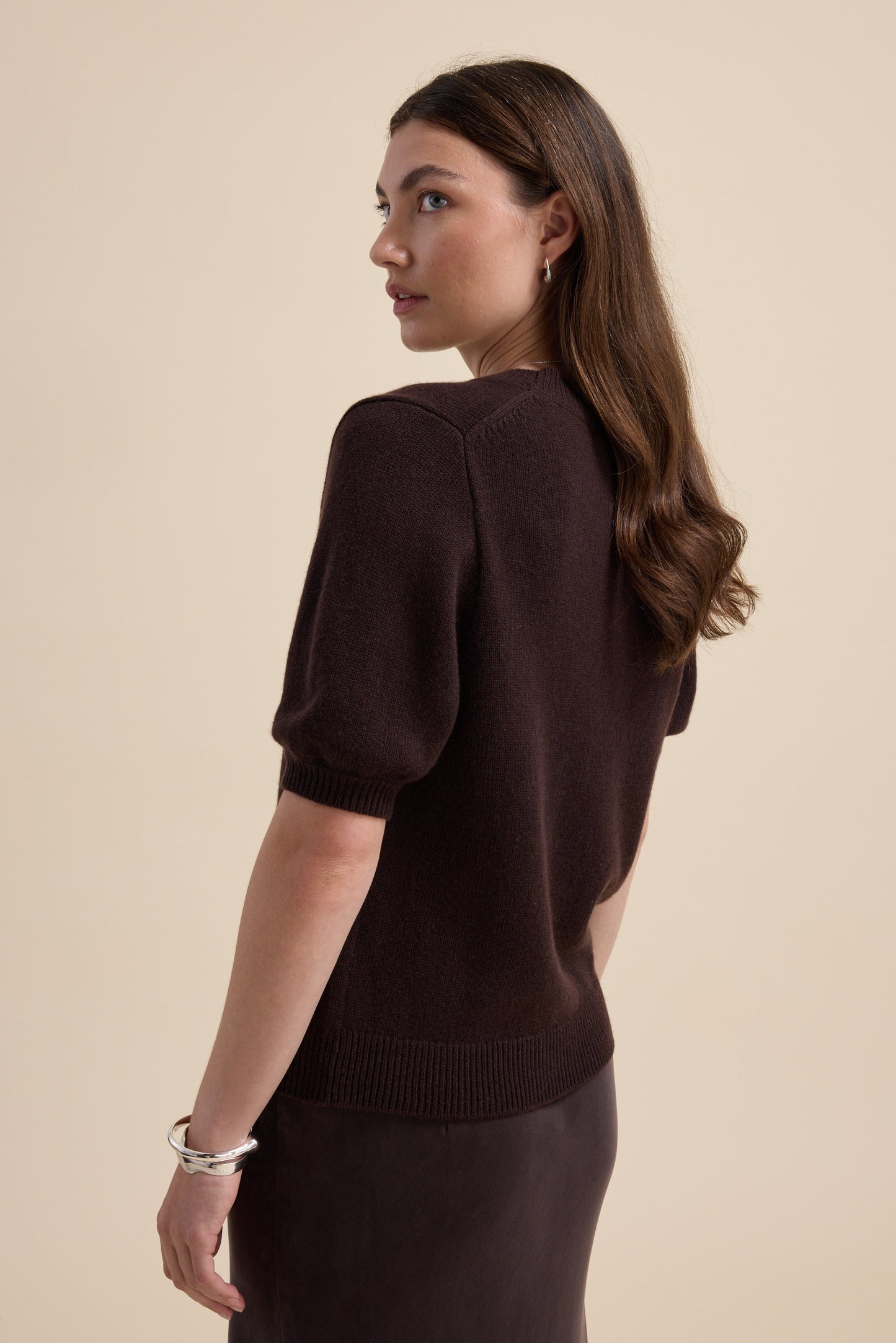 Elementary Cashmere Blend Tee Shirt