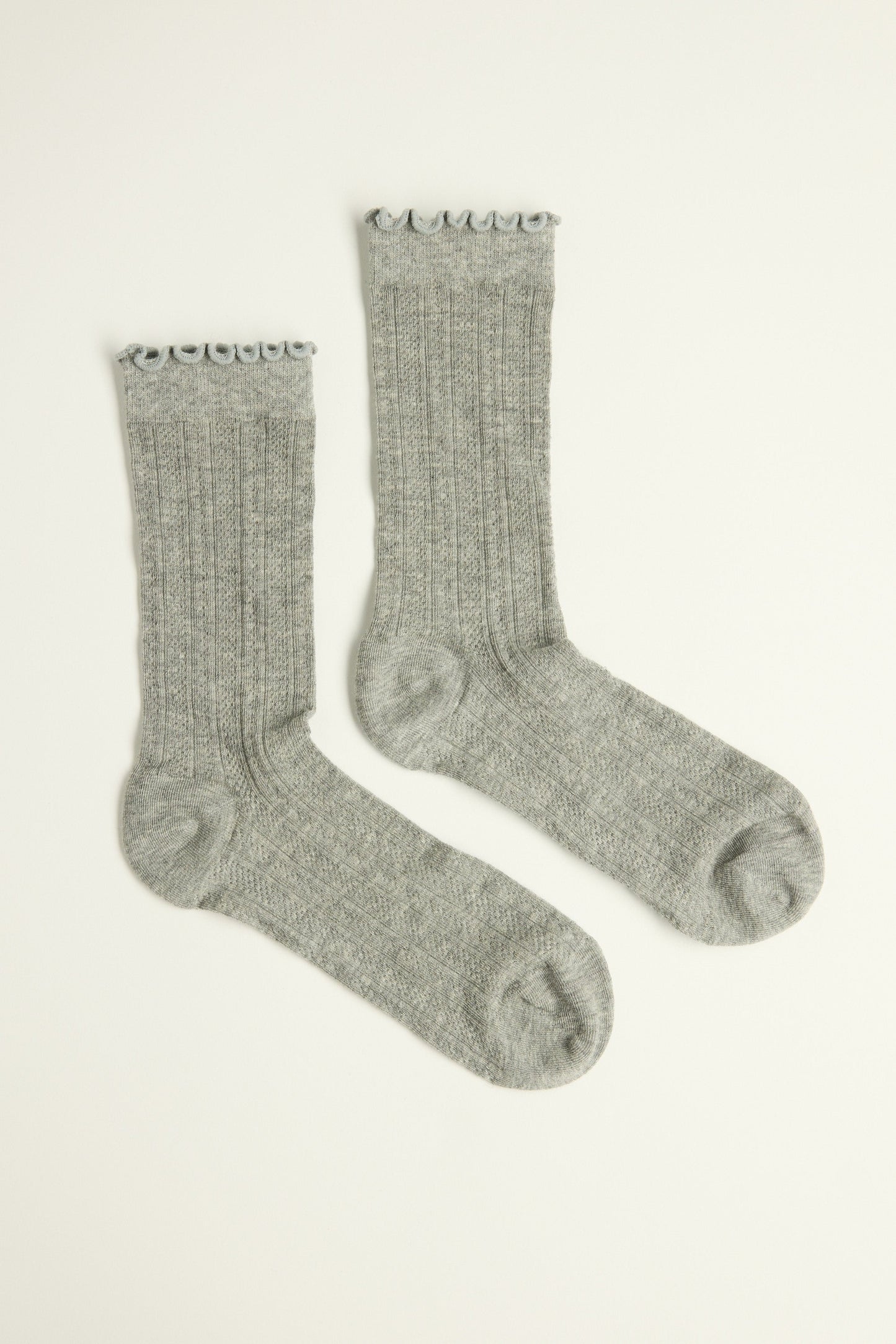 Daria Pointelle Crew Socks