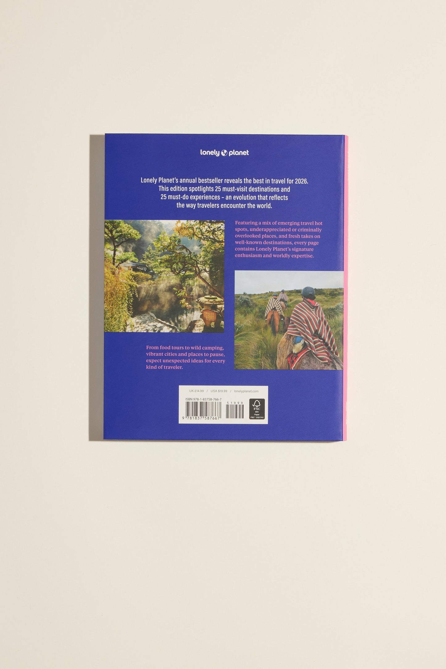 Lonely Planet Best Travel in 2026 Book