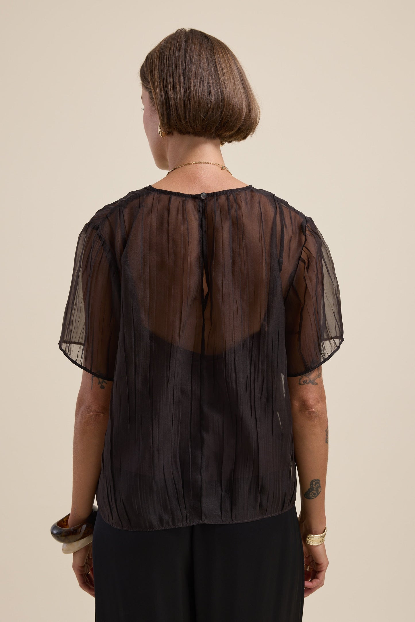 Cass Sheer Top