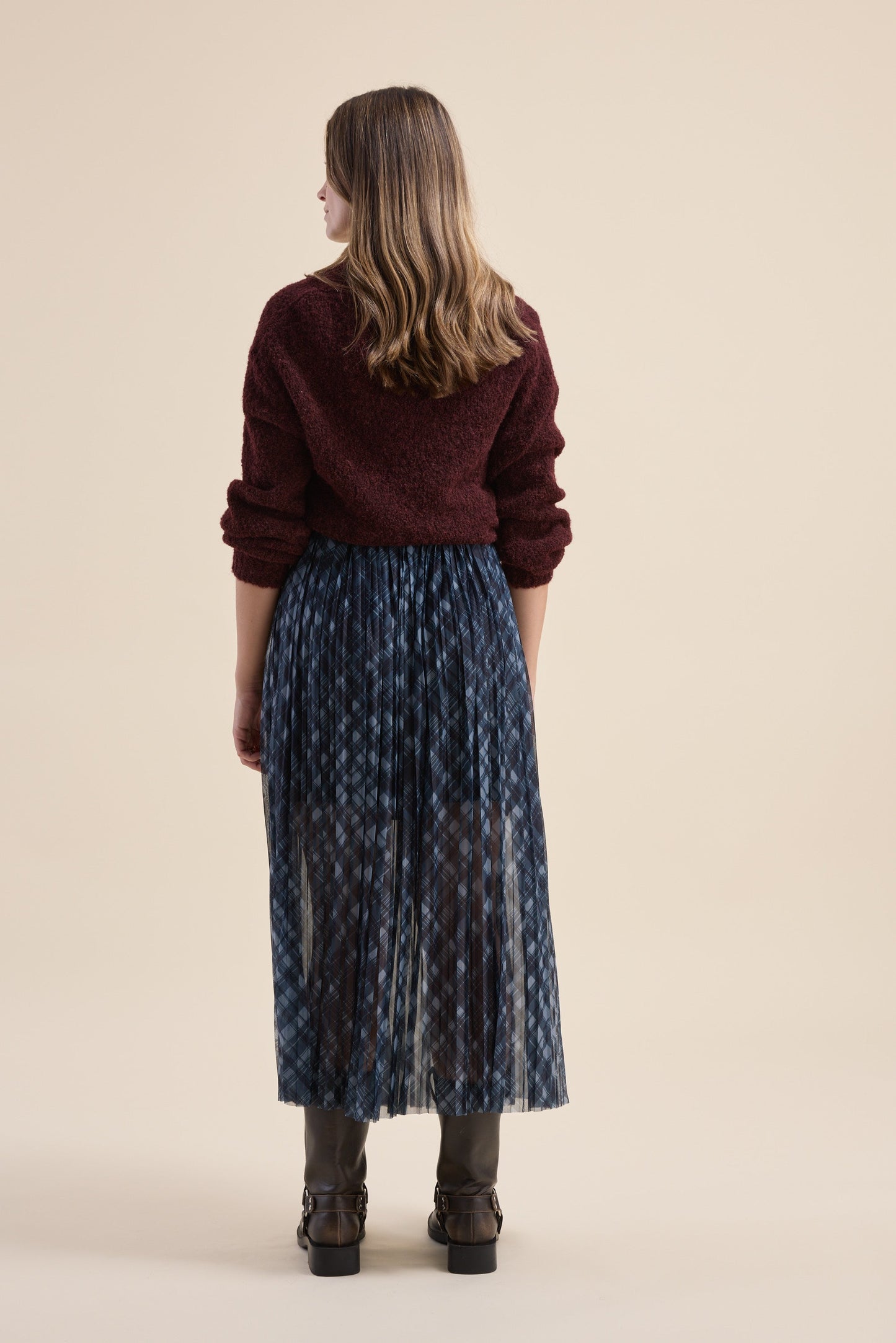 Ryan Pleat Maxi Skirt