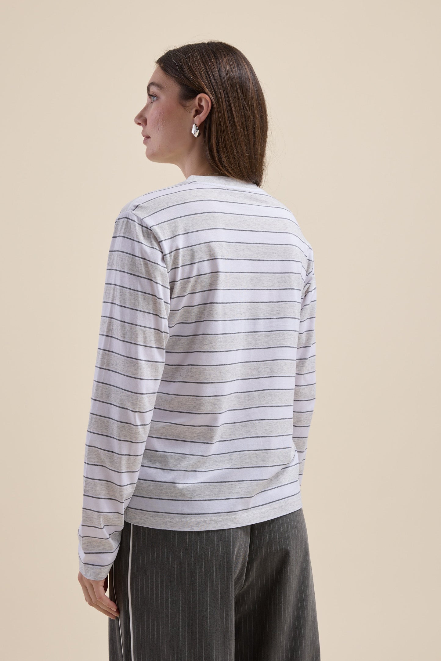 Carmen Long Sleeve Stripe Tee
