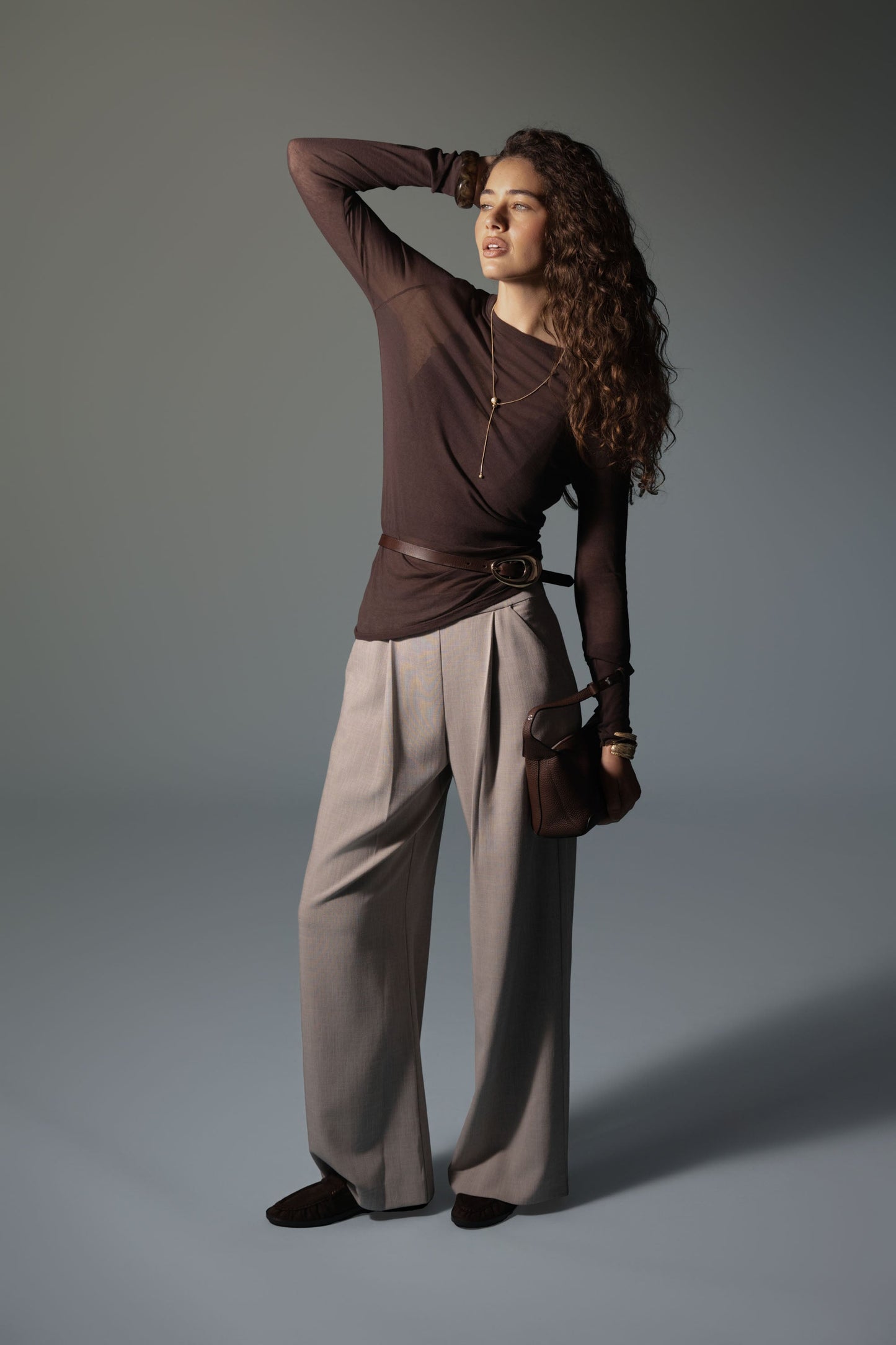 The Sheer Layering Crew Top