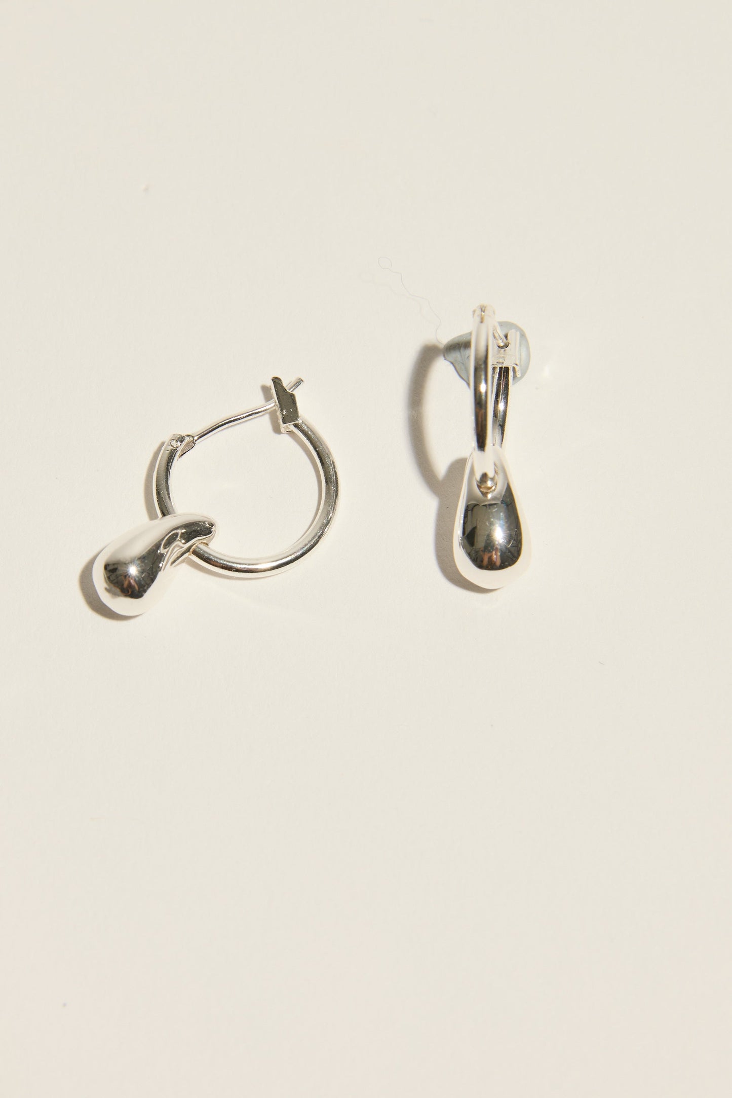 Atelier 19 Dewdrop on Hoop Earrings