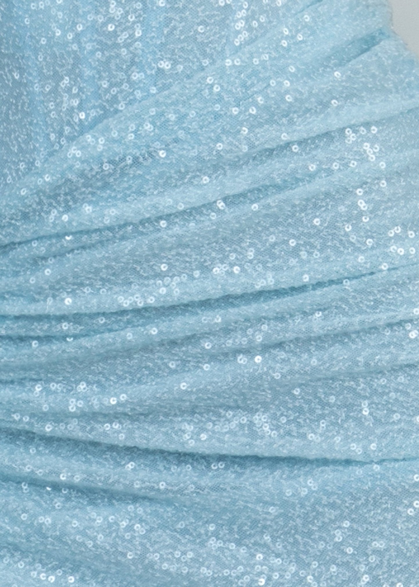 Beauty Treasure Strapless Gown - Baby Blue