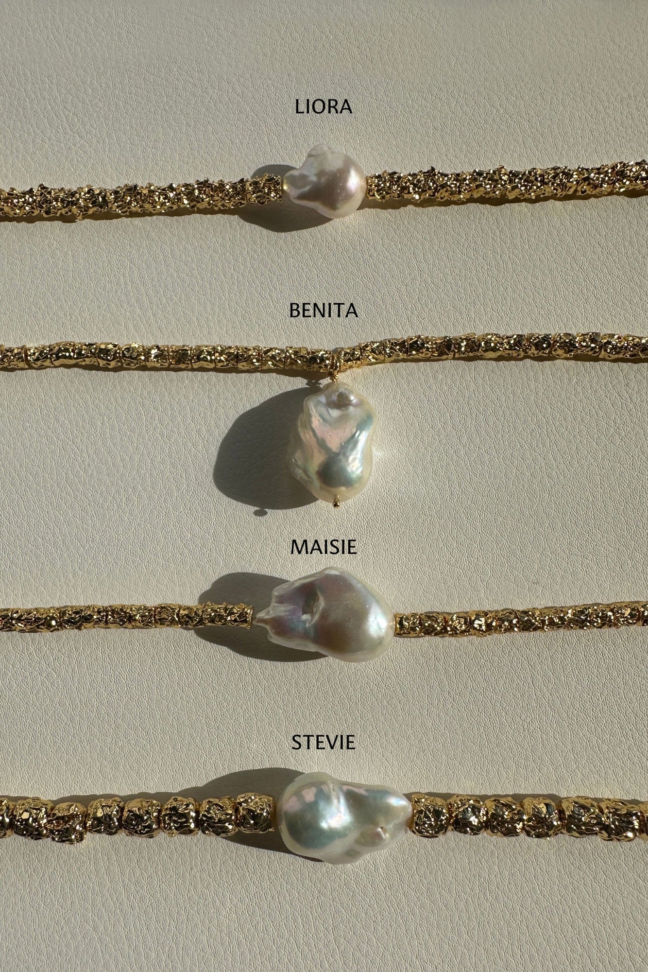 Stevie Necklace - 24K Gold Plated