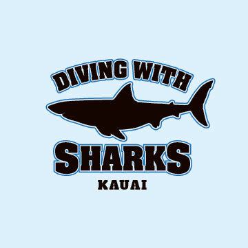 Diving With Sharks Kauai T-Shirt
