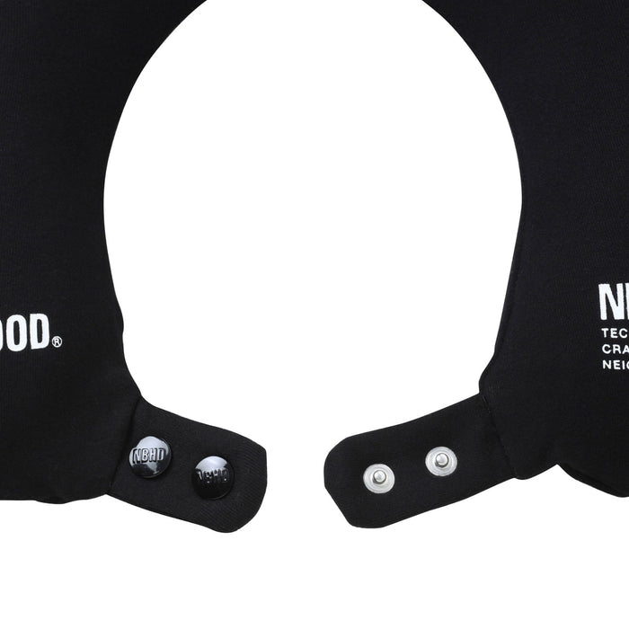 Logo Neck Pillow - Black