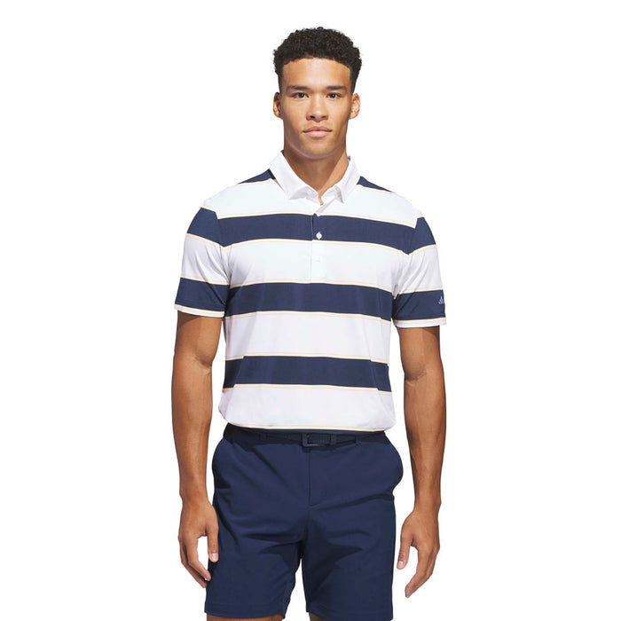 adidas Mens Ultimate 365+ Jumbo Stripe Climacool Polo