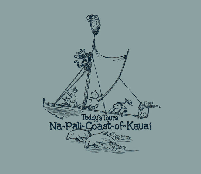 Teddy & Friends Napali Coast T-Shirt