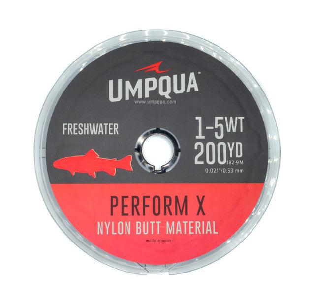Umpqua Perform X HD Butt Material
