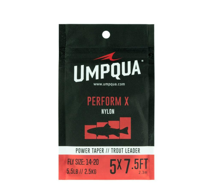 Umpqua Perform X Power Trout Leader 7.5ft - 3 Pack