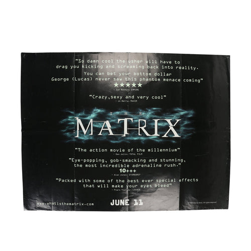1999 The Matrix Poster