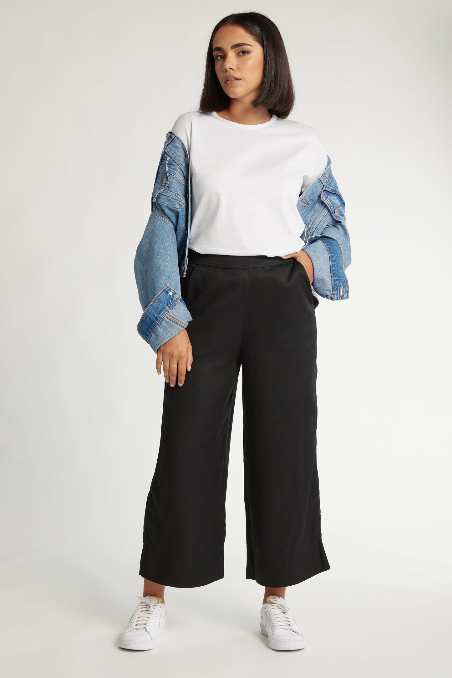 The Wide Leg Crop Pants