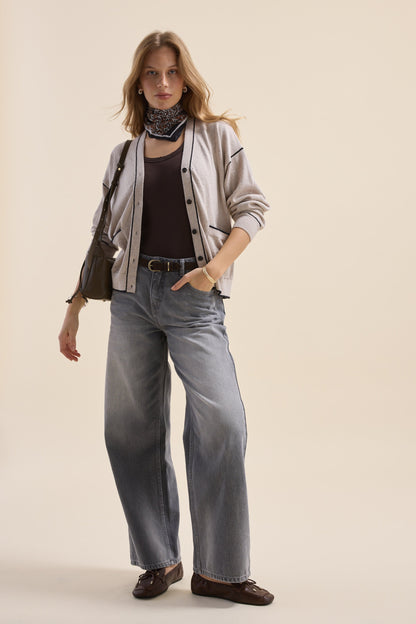 Sophie Organic Cotton Ribbed Tank