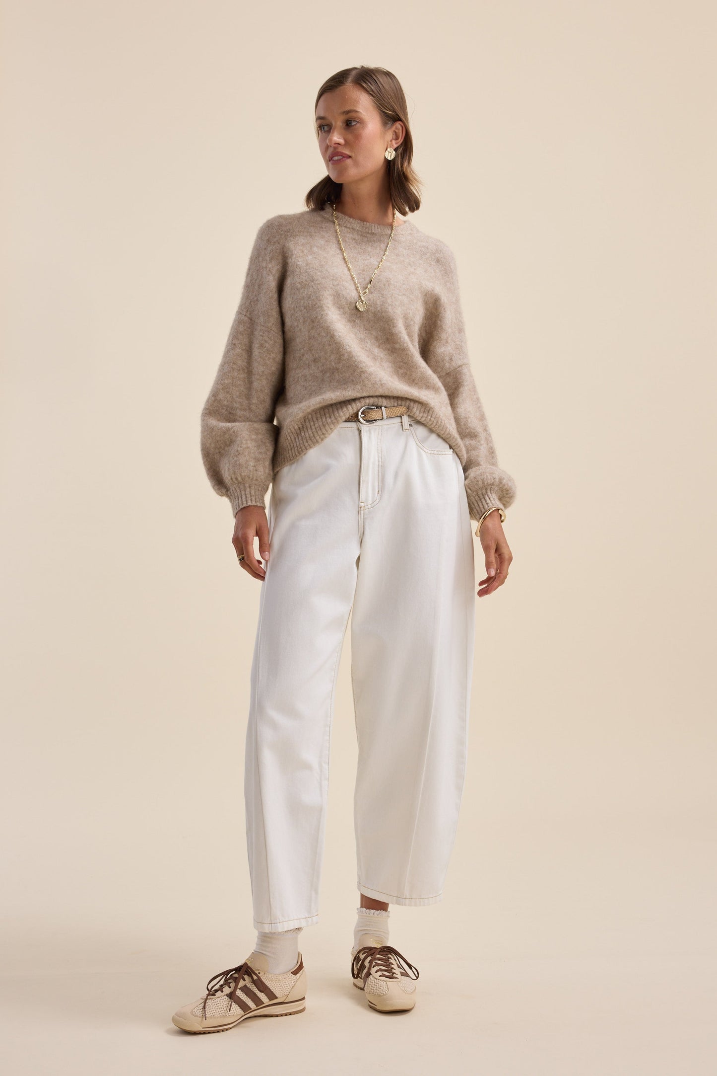 The Luxe Whisper Crew Neck Sweater