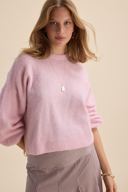 The Luxe Whisper Crew Neck Sweater