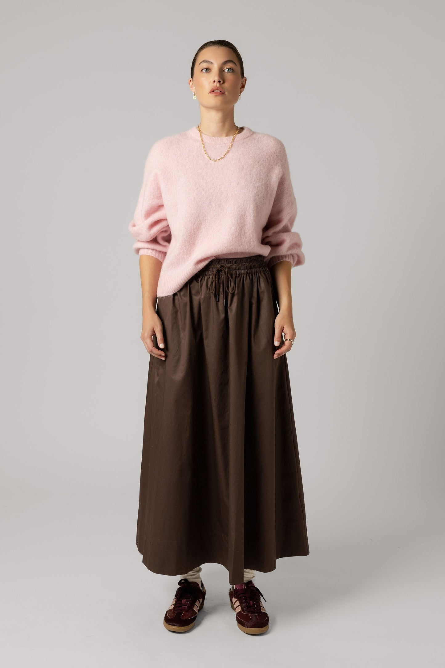 The Luxe Whisper Crew Neck Sweater