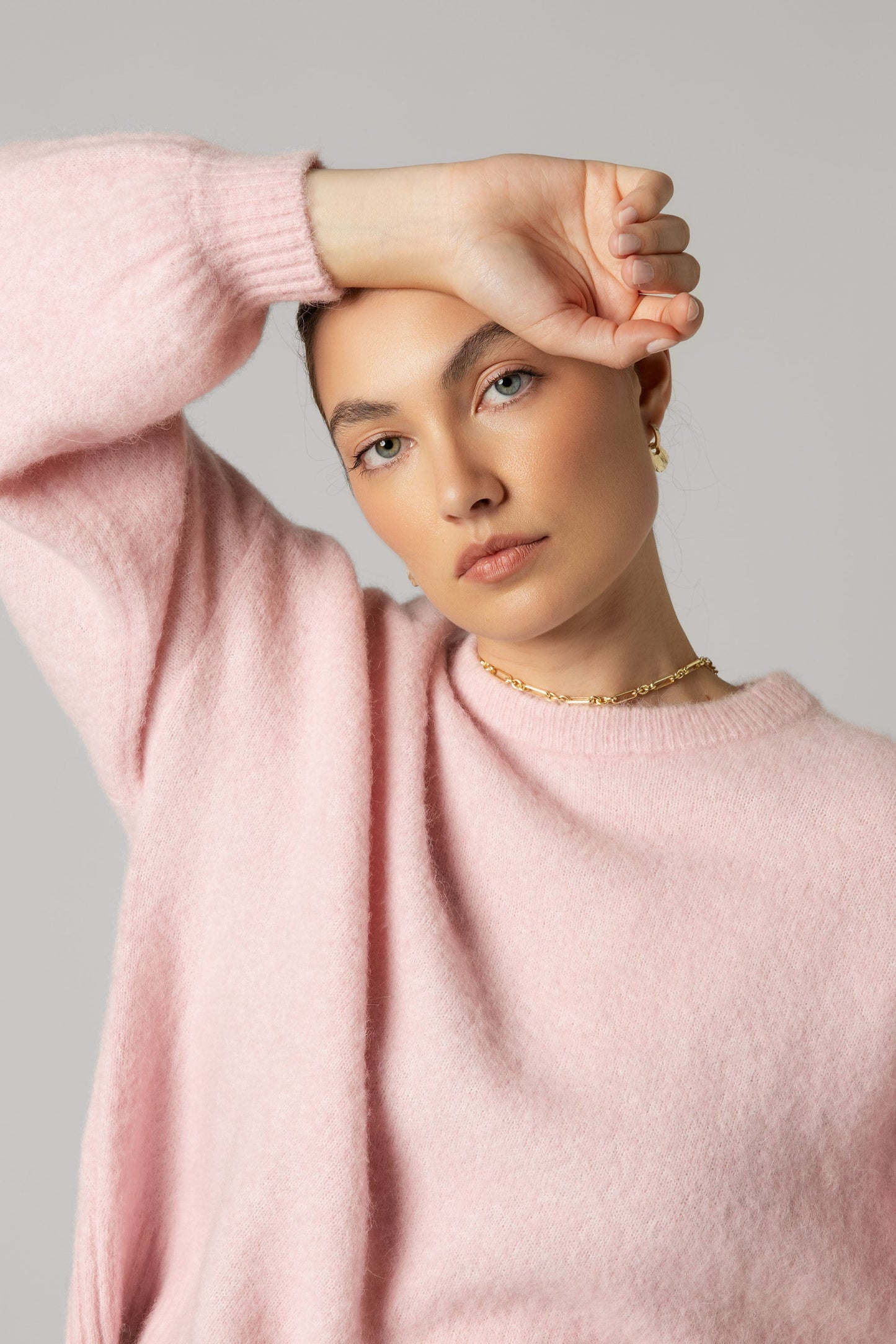 The Luxe Whisper Crew Neck Sweater