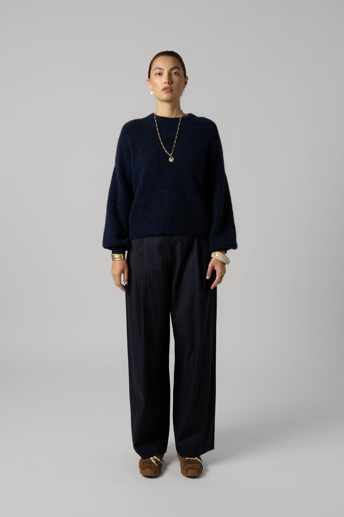 The Luxe Whisper Crew Neck Sweater