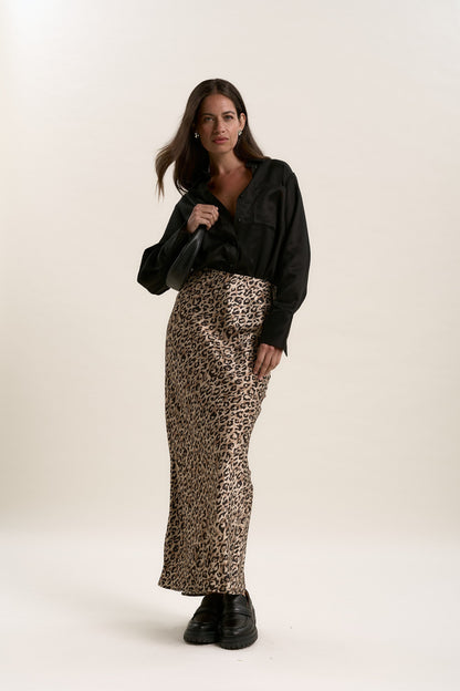 The Maxi Slip Skirt