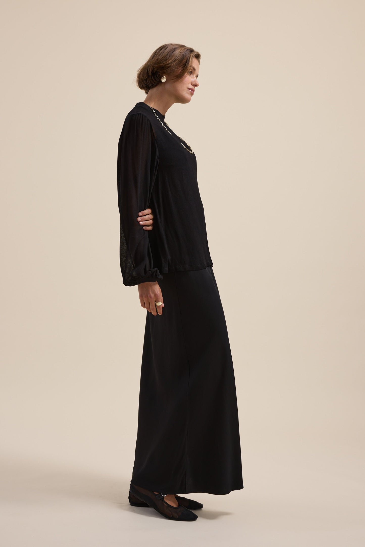 The Maxi Slip Skirt