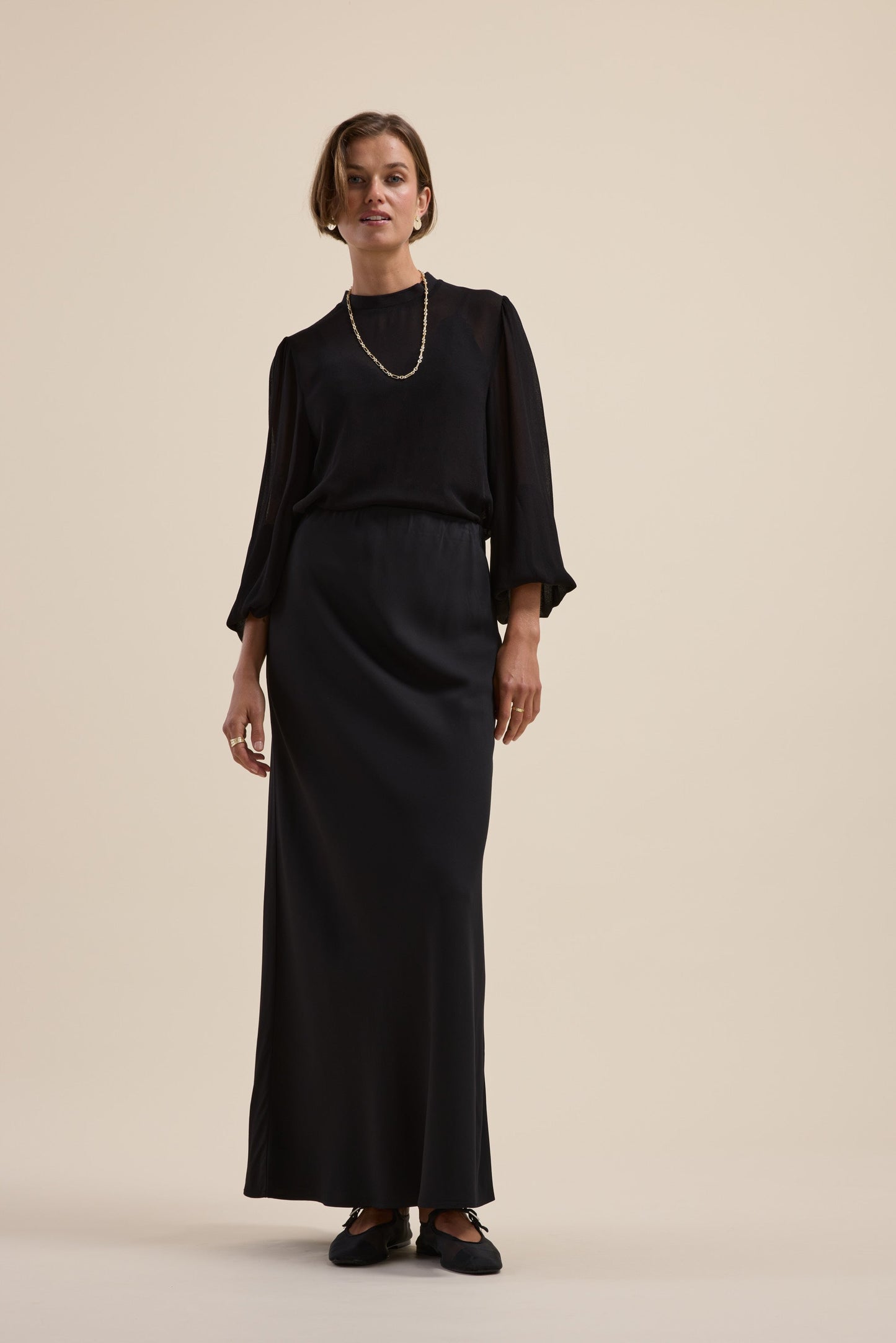 The Maxi Slip Skirt