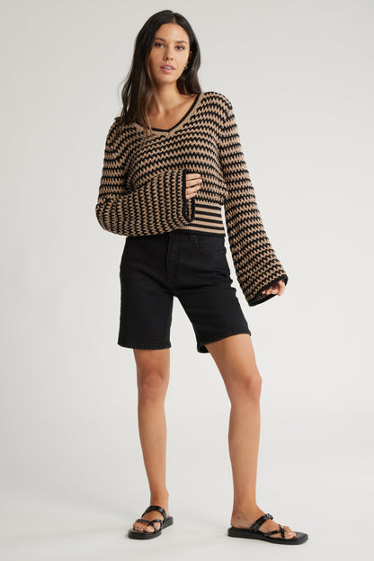 The Relaxed Straight Denim Short