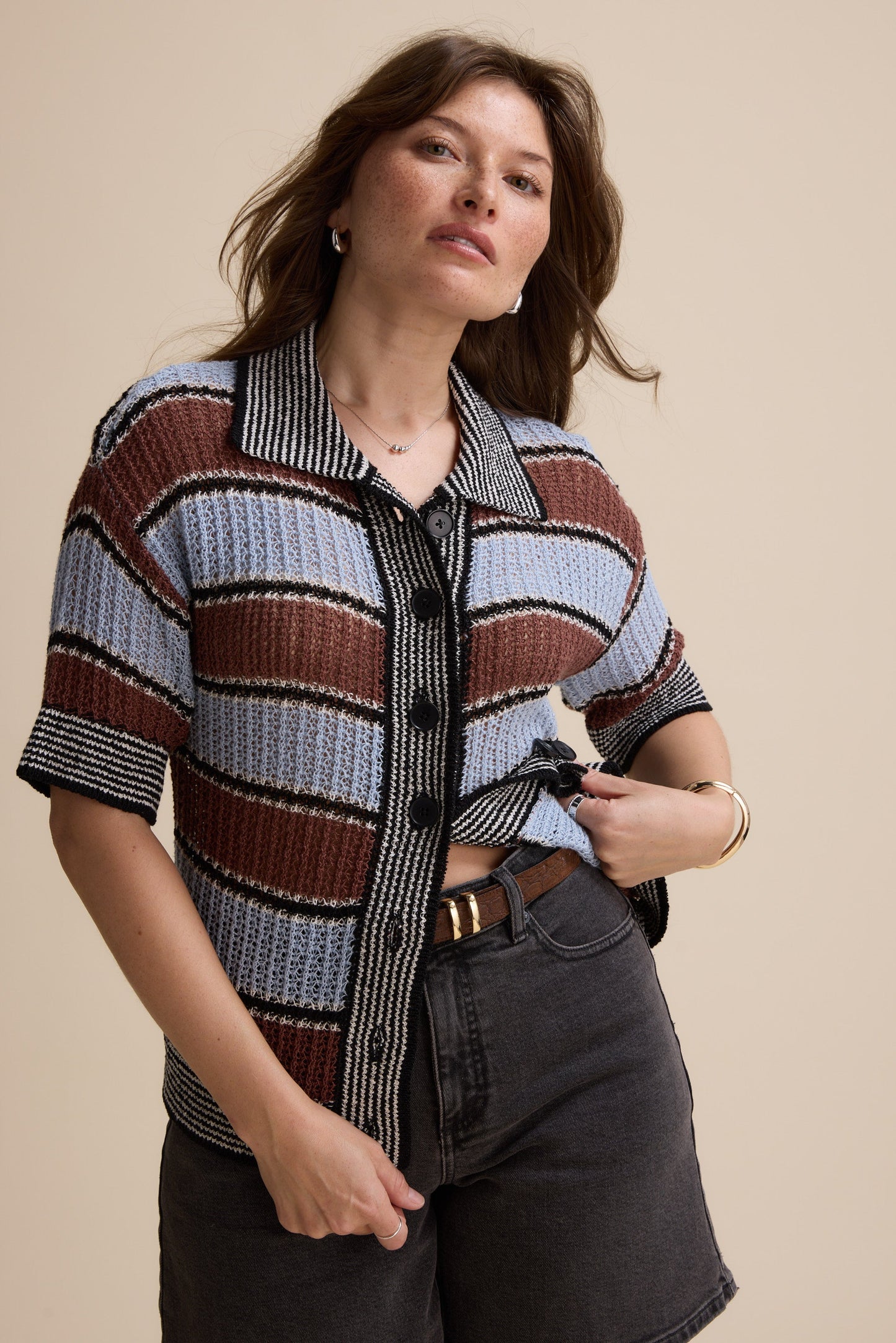 Elementary Collared Cardigan