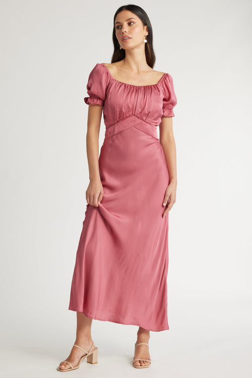 Sara Puff Sleeve Dress