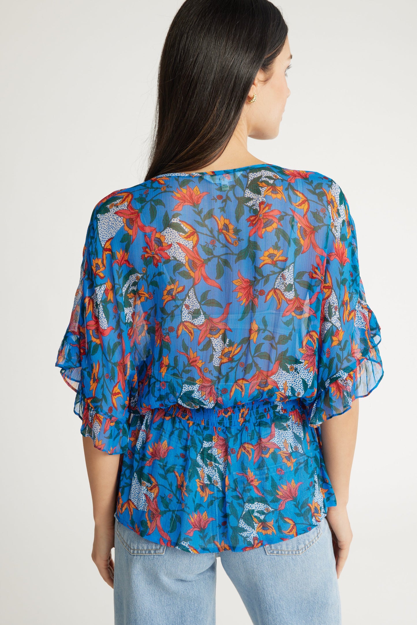 Selena Frill Detail Top