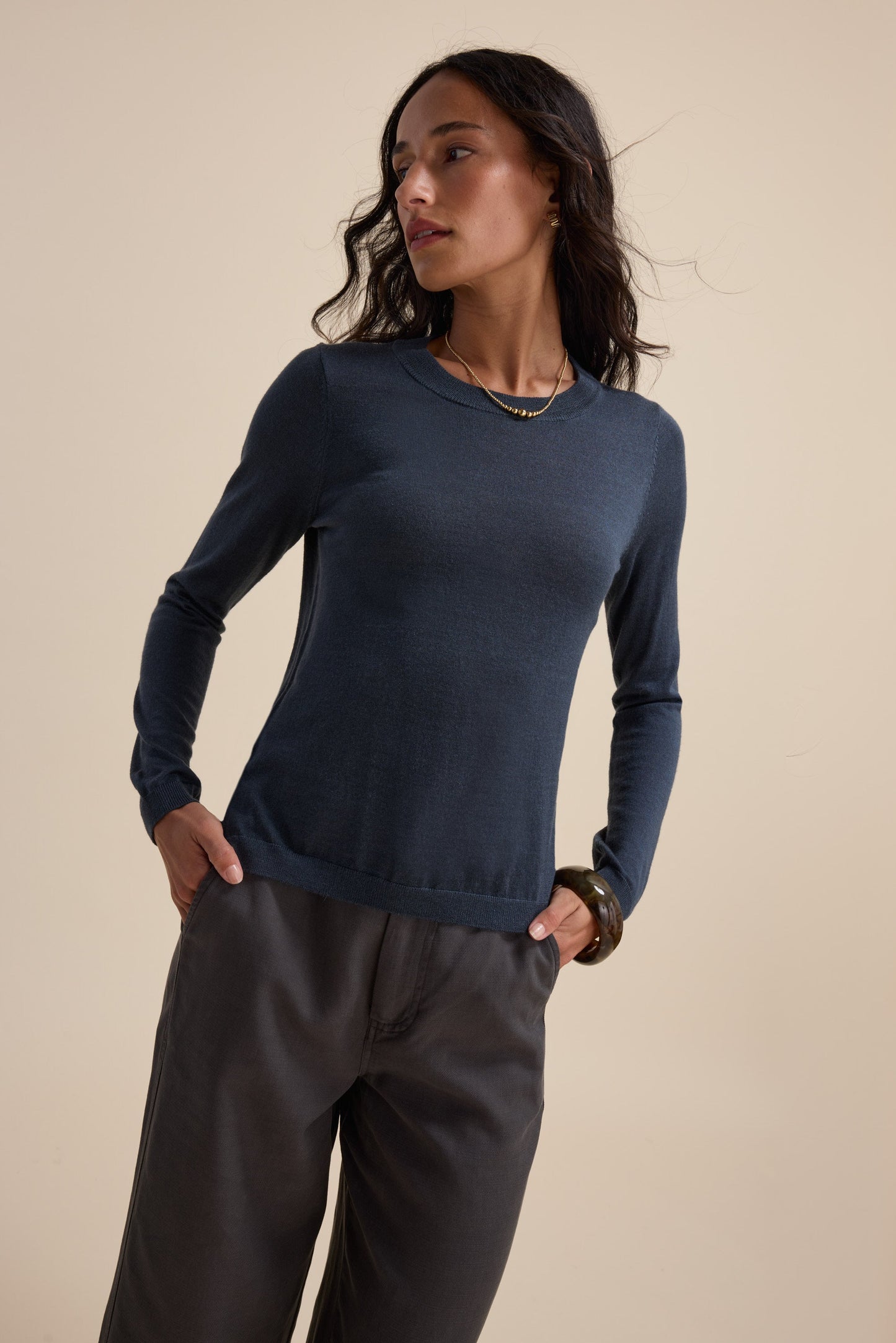 The Merino Silk Layering Top