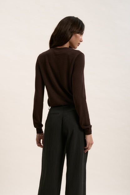 The Merino Silk Cardigan