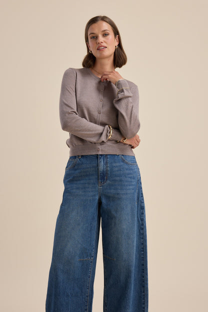 The Merino Silk Cardigan