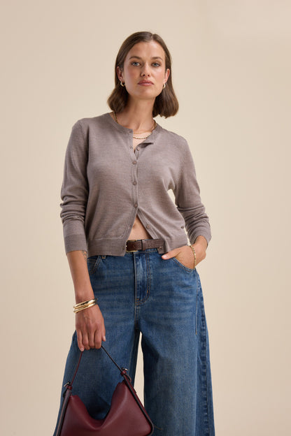 The Merino Silk Cardigan