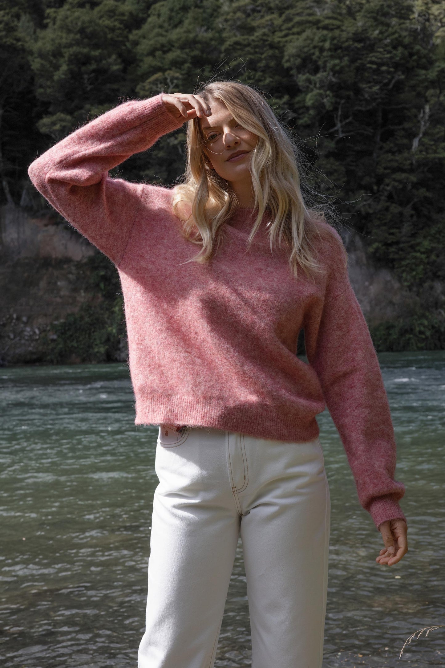 Hayley Luxe Whisper Crew Neck Sweater