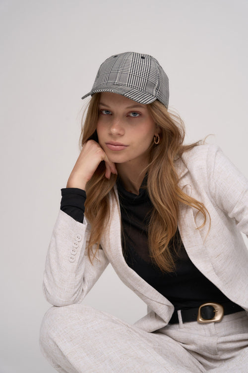 Cherie Check Cap