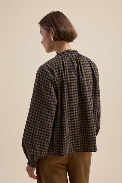 The Frill Detail Long Sleeve Blouse