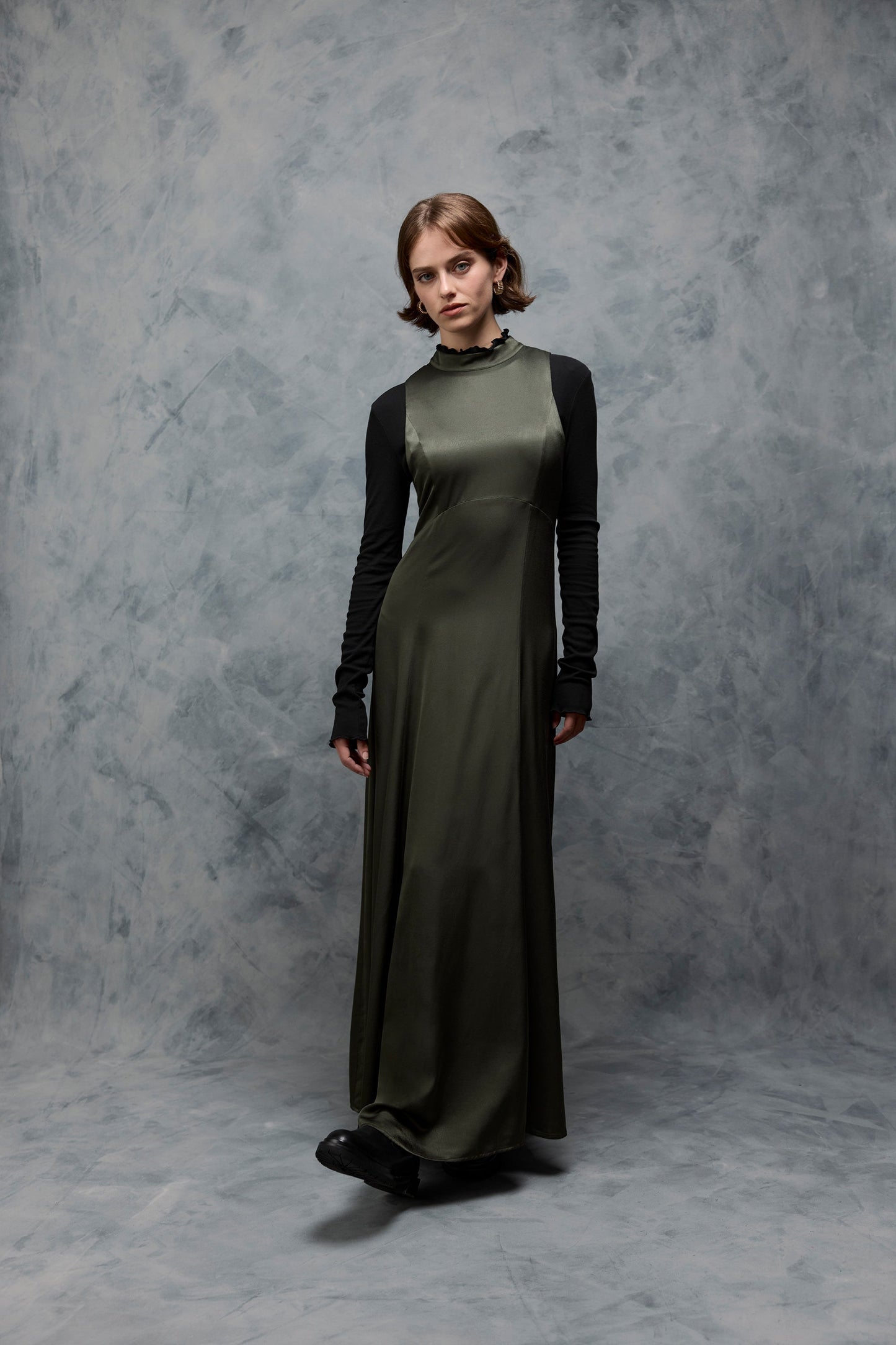 Quinn High Neck Dress