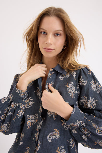 Pippa Blouson Sleeve Blouse
