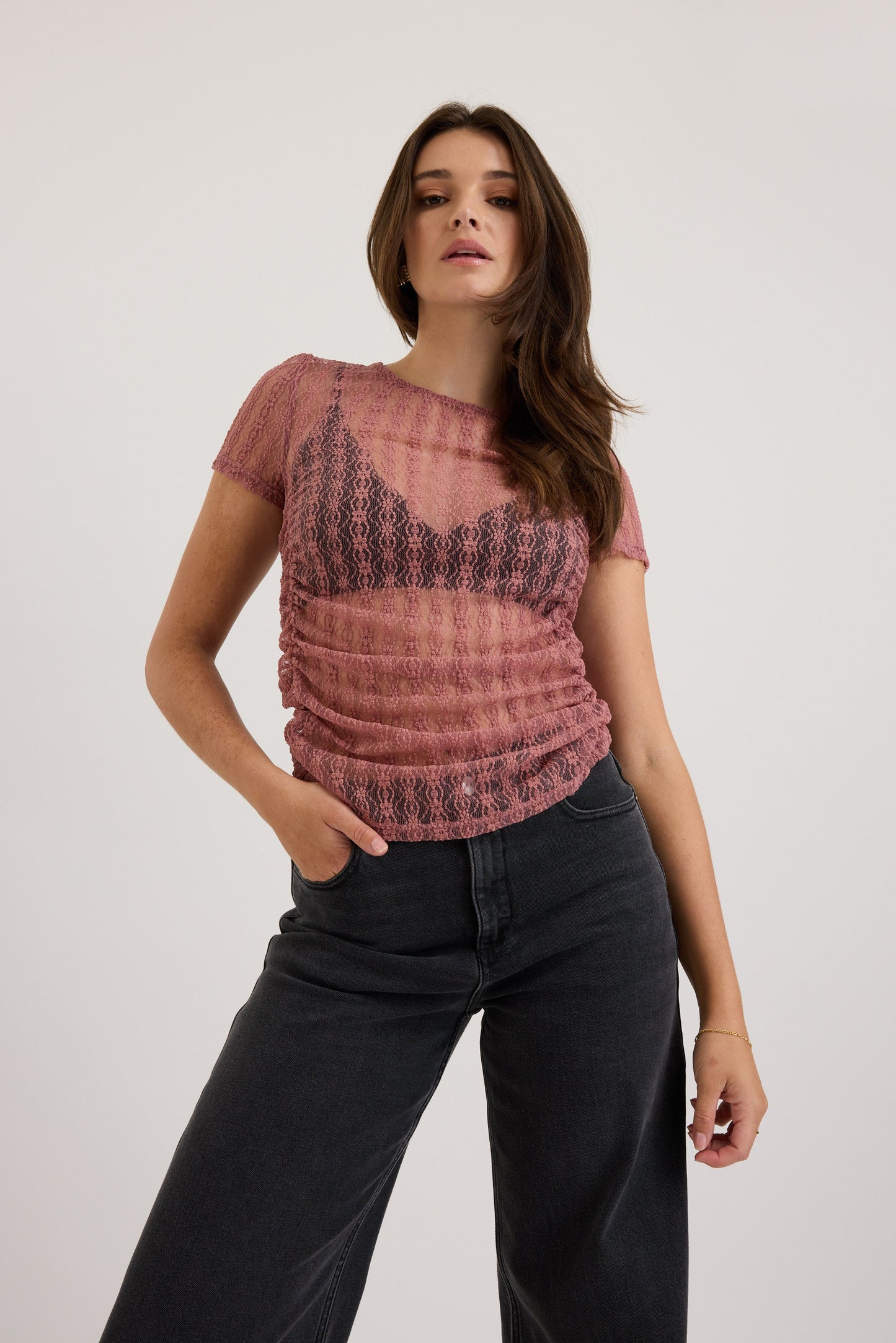 Evelyn Lace Top
