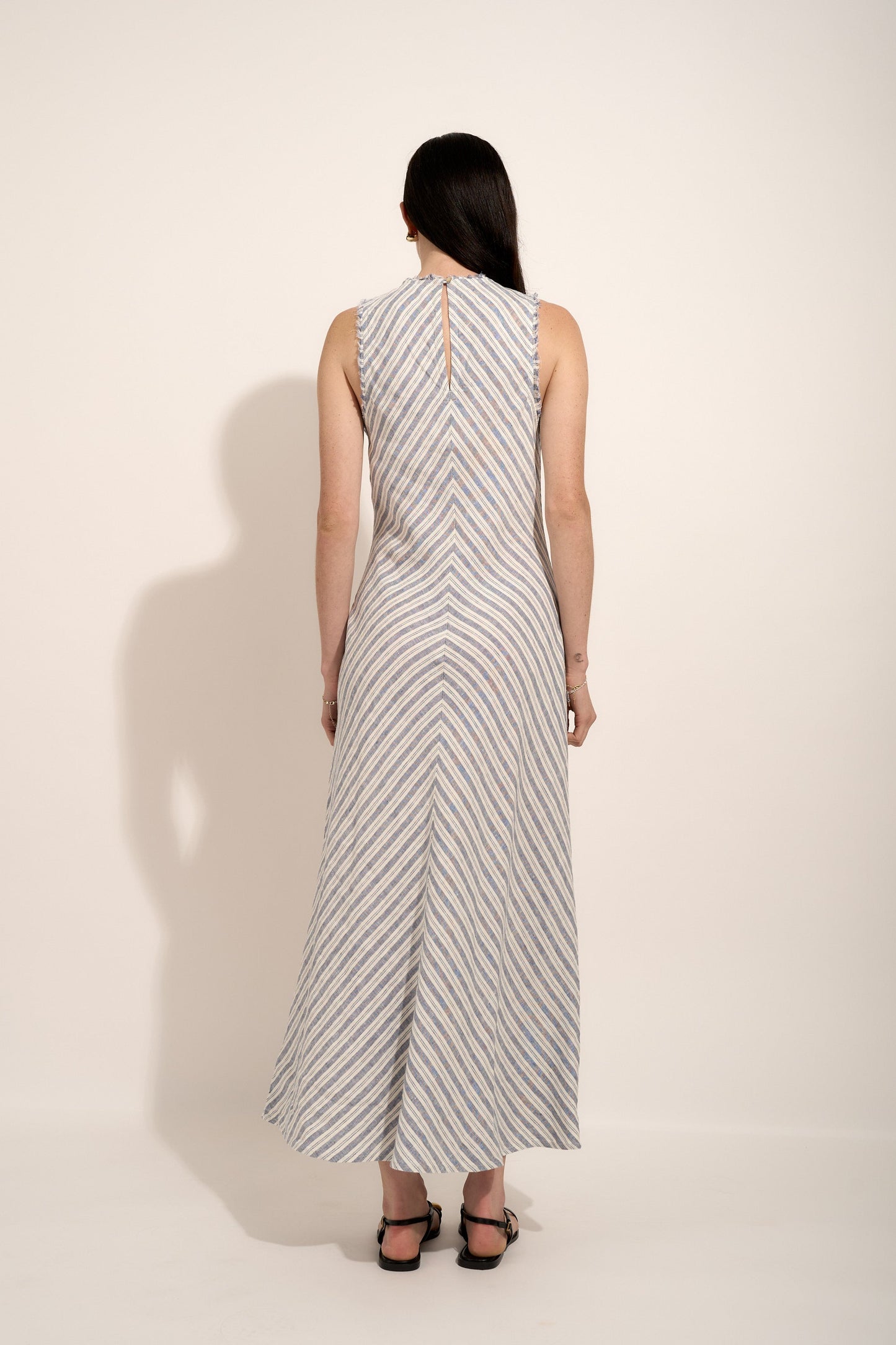 Maui Striped Maxi Dress