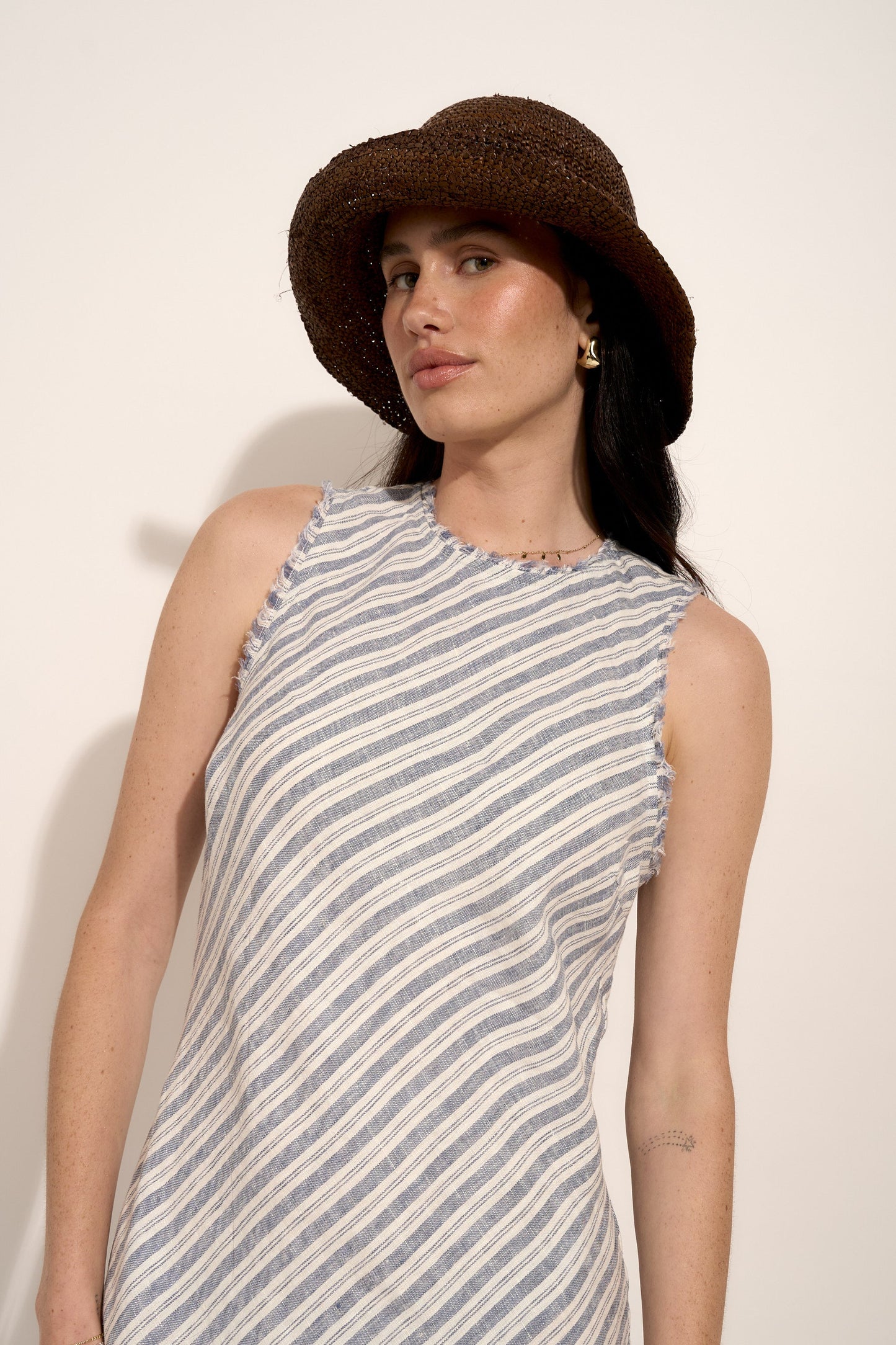 Maui Striped Maxi Dress