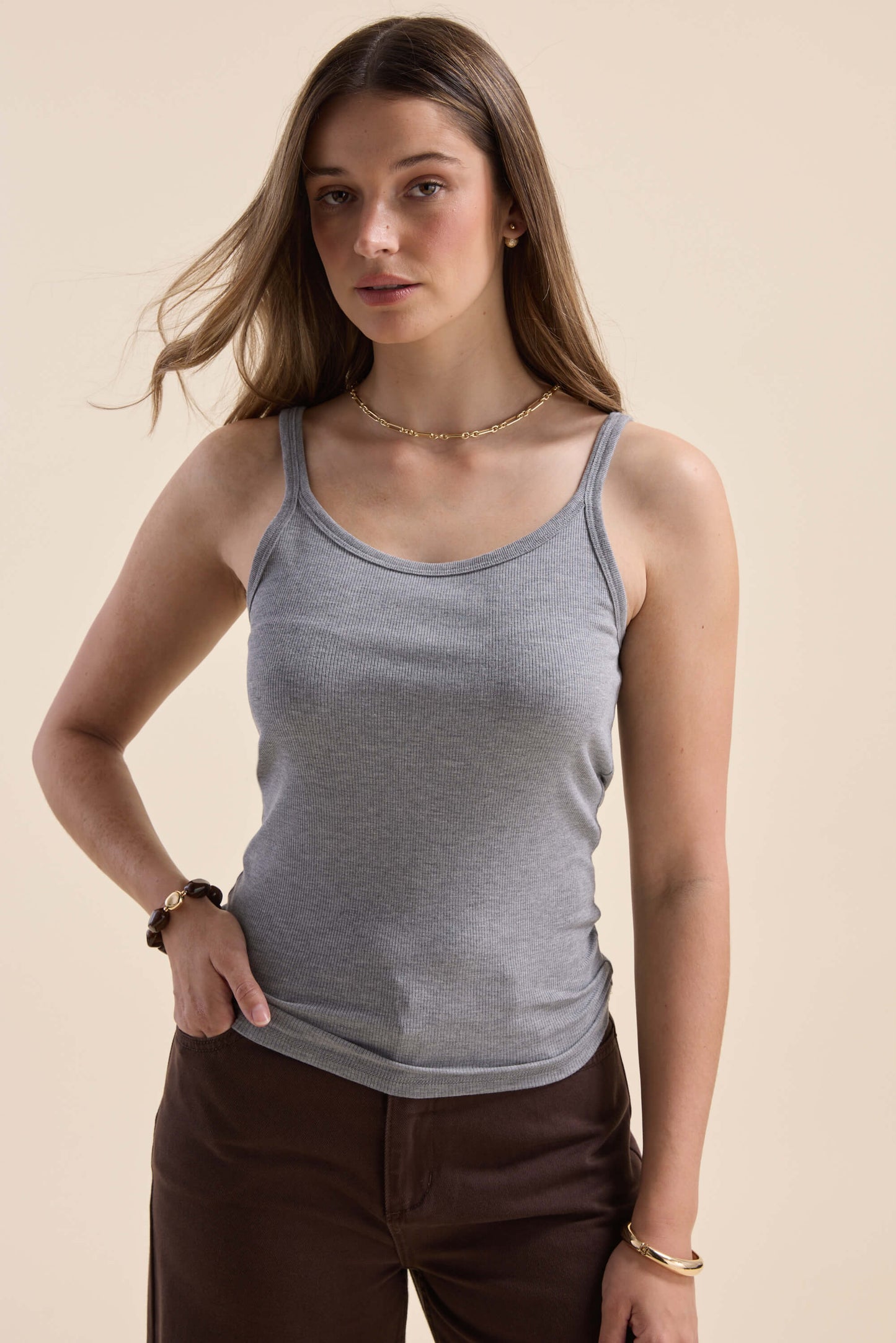 Elementary Basics Rib Cami
