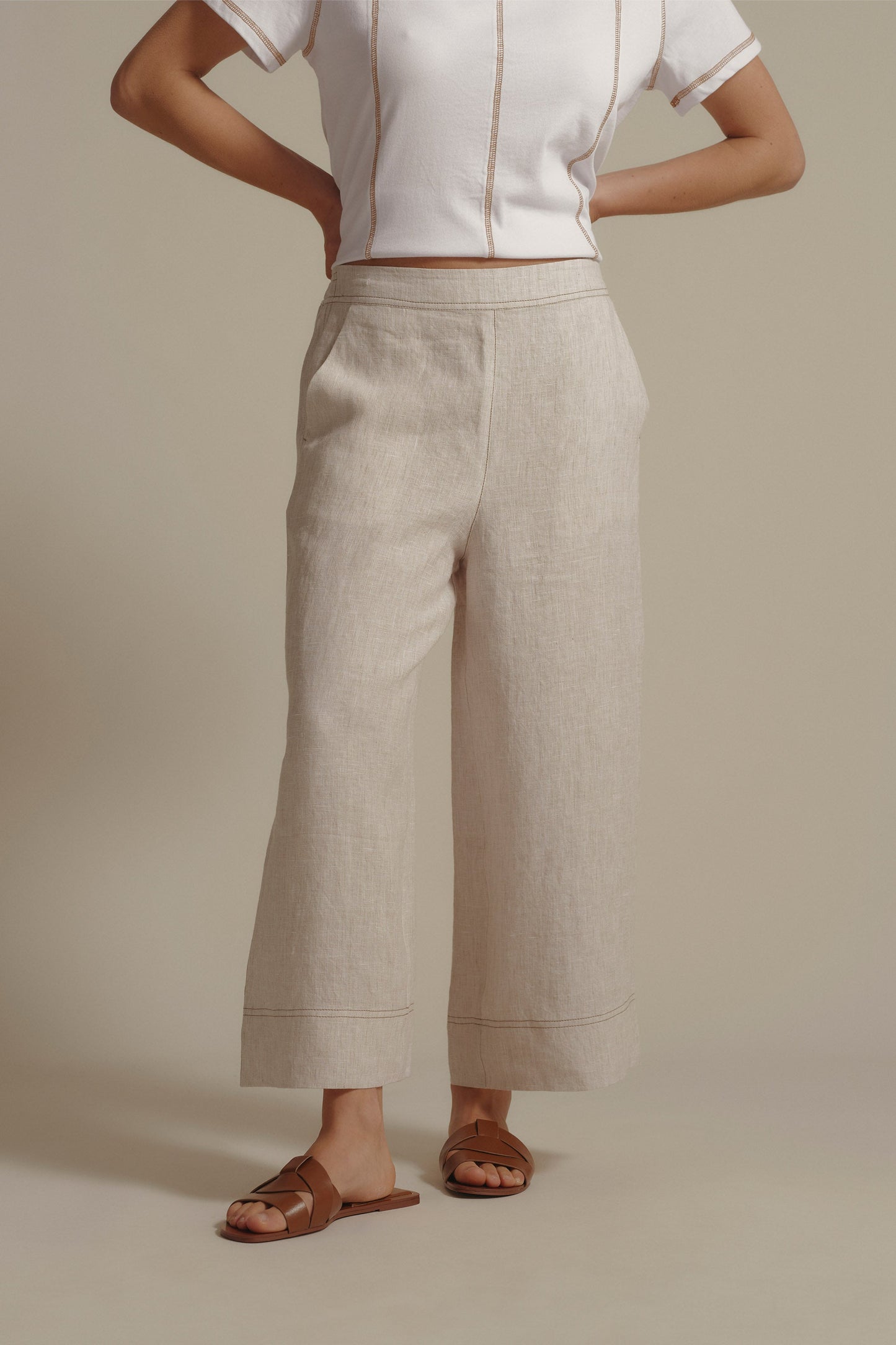 High Tide Linen Crop