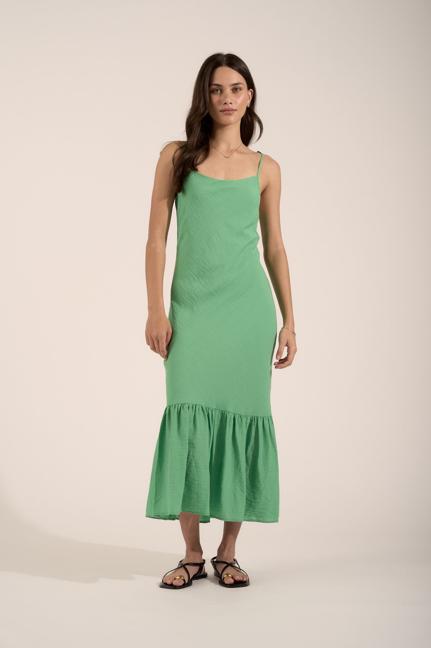 Polly Frill Hem Dress